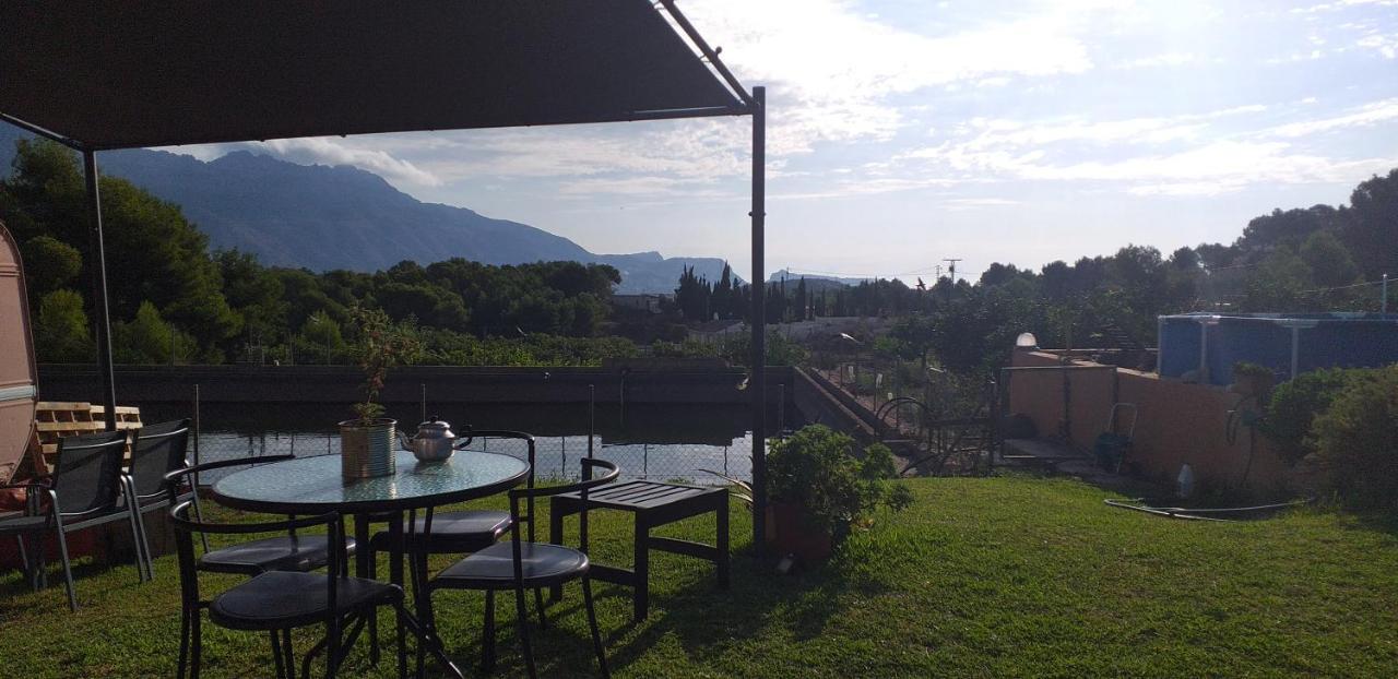 Caravana- Glamping Casa Tortuga La Nucía Exteriör bild