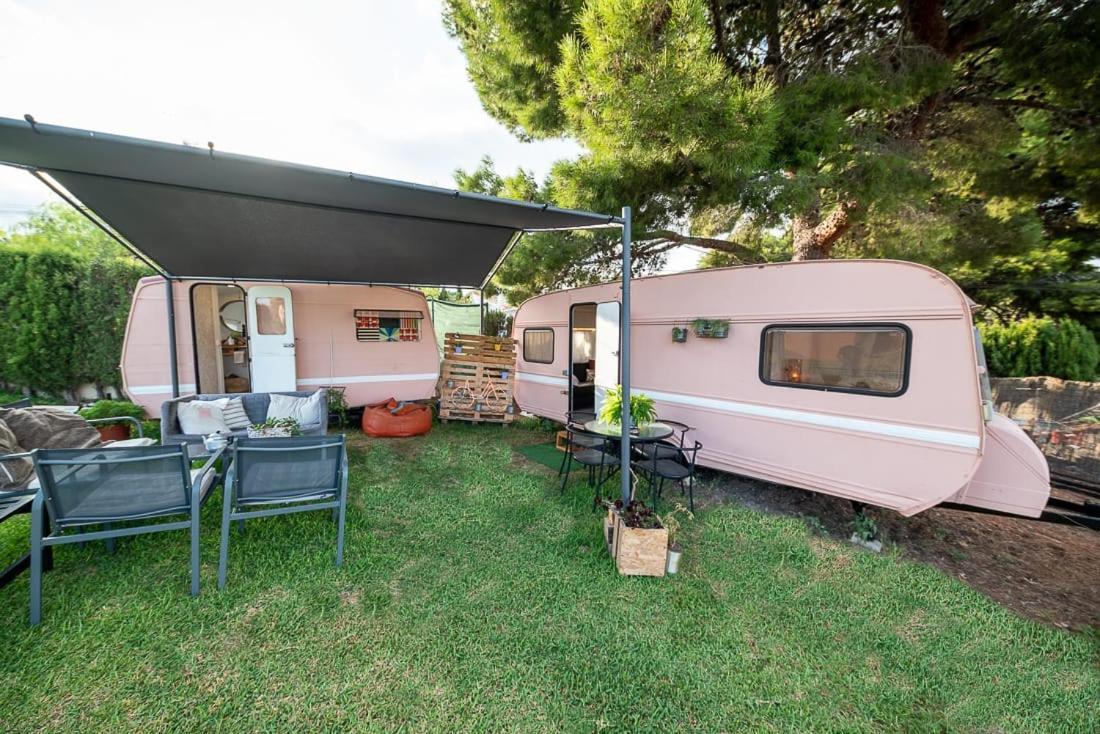 Caravana- Glamping Casa Tortuga La Nucía Exteriör bild