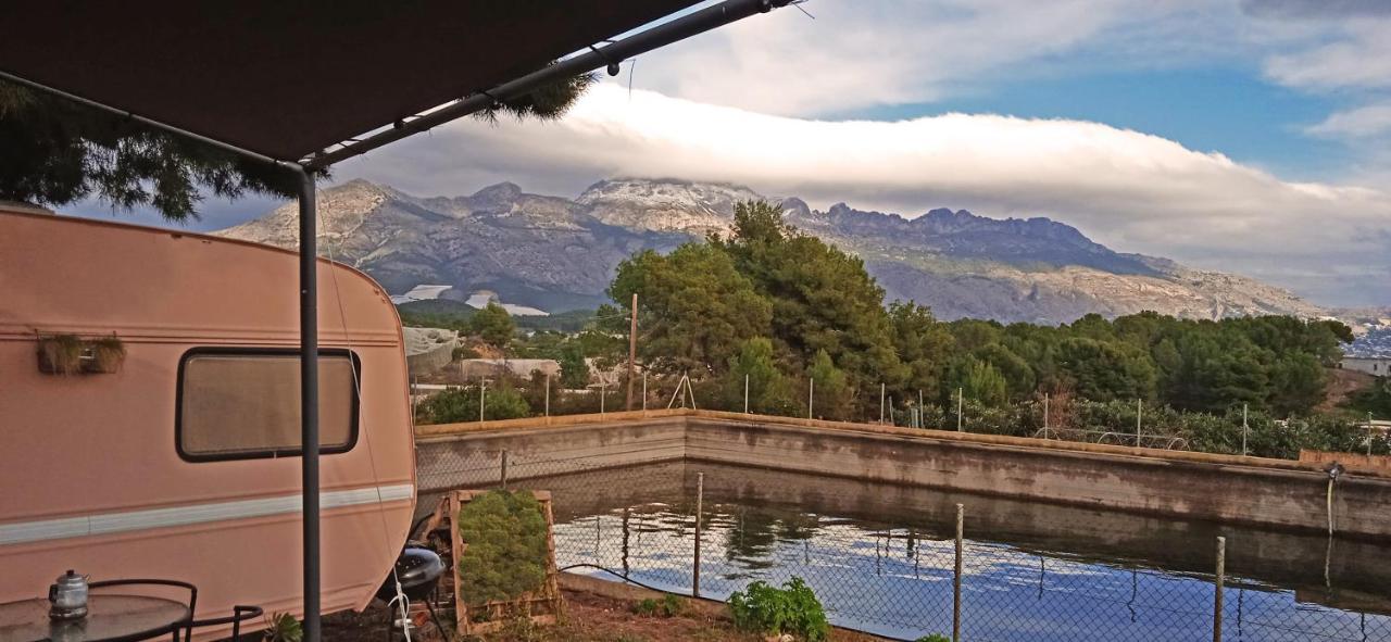 Caravana- Glamping Casa Tortuga La Nucía Exteriör bild