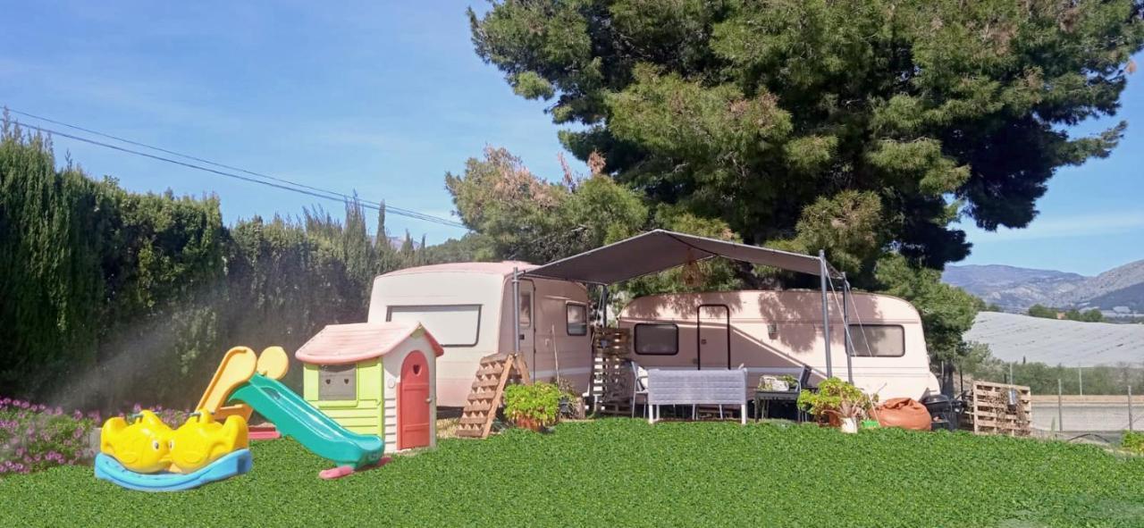 Caravana- Glamping Casa Tortuga La Nucía Exteriör bild
