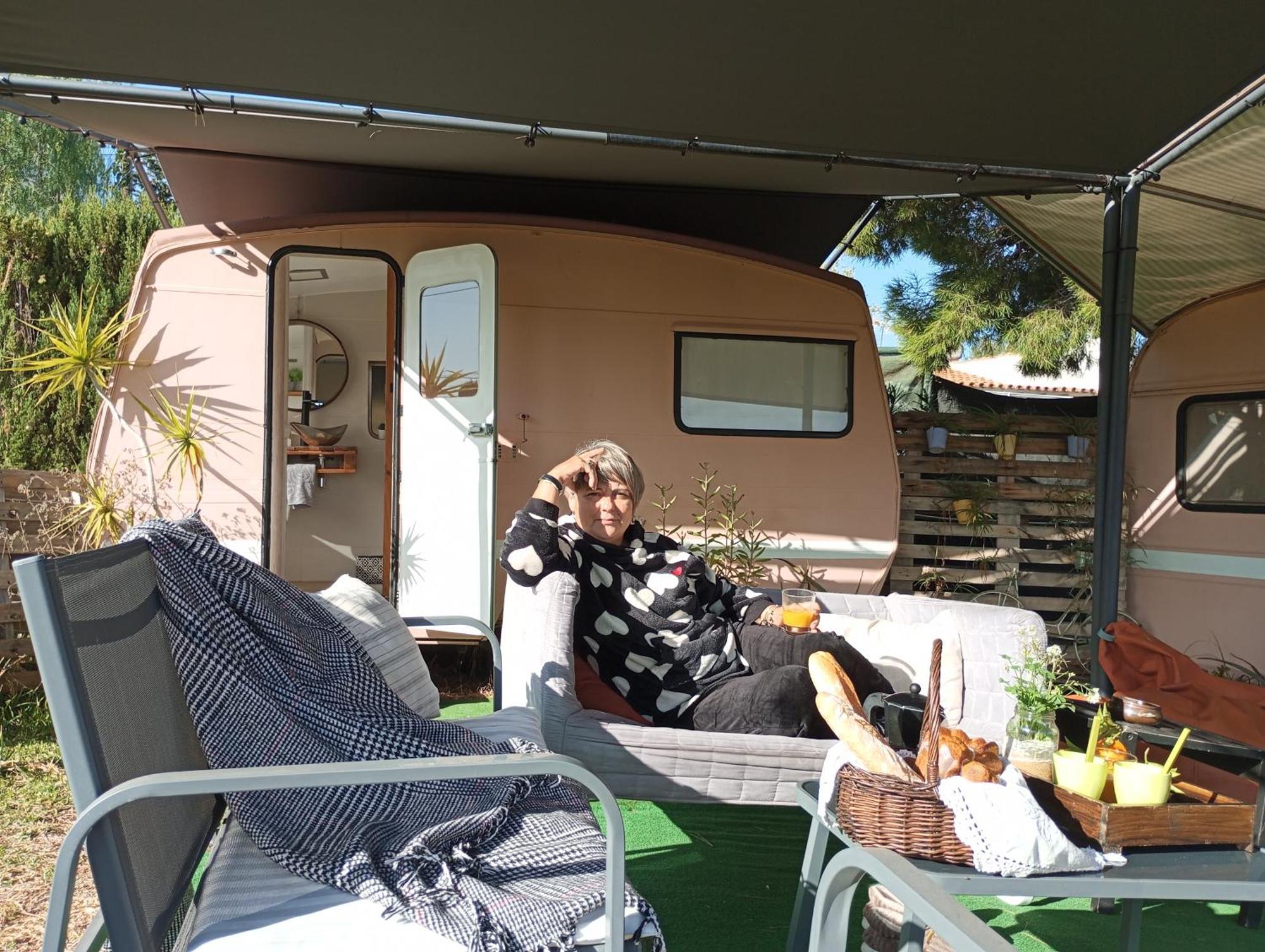 Caravana- Glamping Casa Tortuga La Nucía Exteriör bild